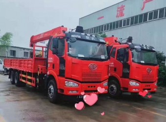 解放j6后八輪隨車吊大約多少錢