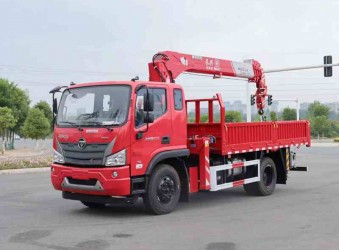 福田瑞沃ES3大金剛隨車吊底盤配4噸，5噸，6.3噸吊機多少錢？